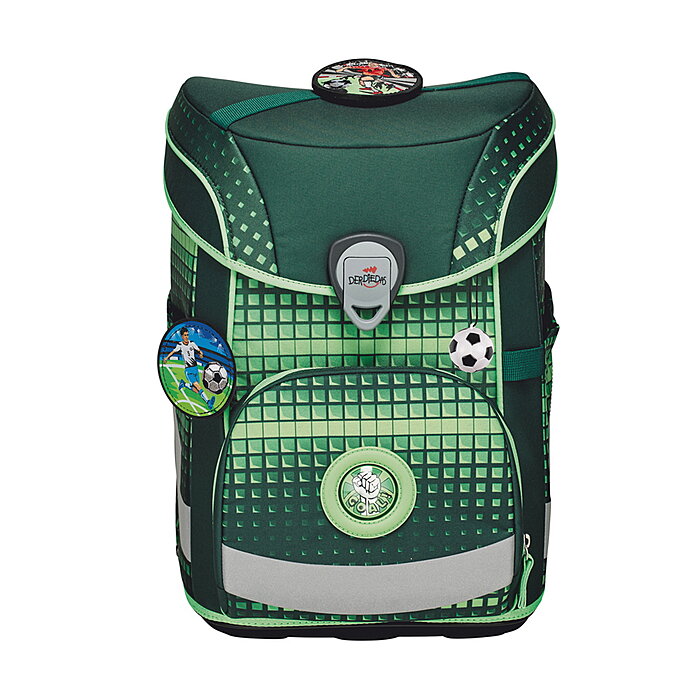 DerDieDas Ergoflex Easy Soccer Green 5tlg. Schulranzenset Bild 2