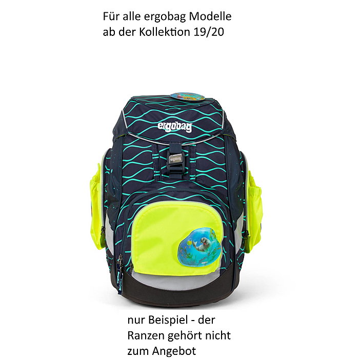 Ergobag Seitentaschen Zip-Set gelb ab 2019/2020 Bild 2