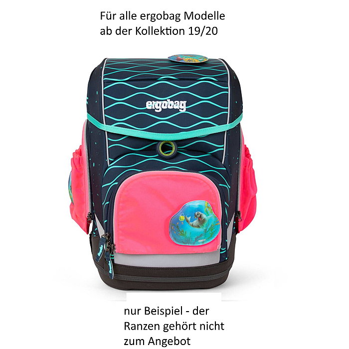 Ergobag Seitentaschen Zip-Set pink ab 2019/2020 Bild 2