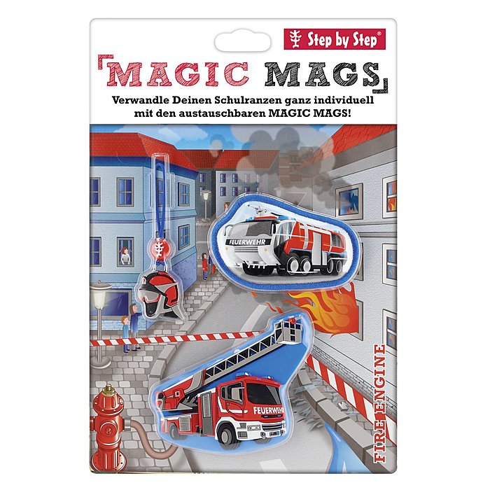 Step by Step Magic Mags Fire Engine Bild 2