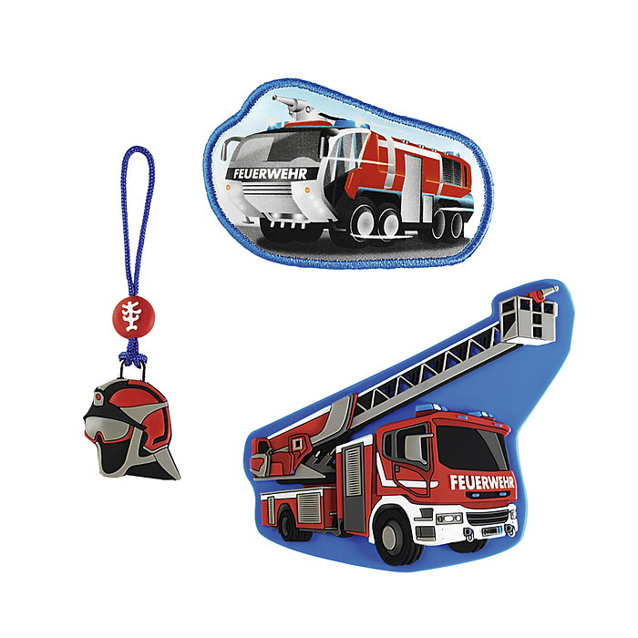 Step by Step Space Police Truck Set mit Magic Mags Fire Engine Bild 2