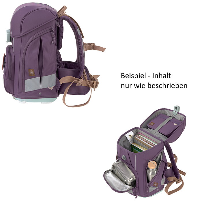 Lssig Boxy Schulranzen-Set Unique purple Bild 2