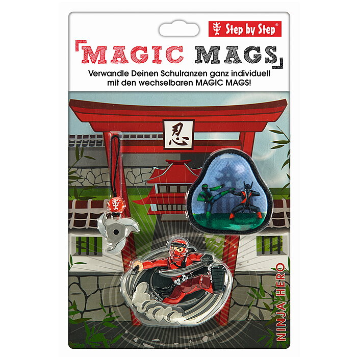 Step by Step Magic Mags Ninja Yuma