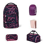Satch Pack Pink Supreme 5tlg Schulrucksack-Set