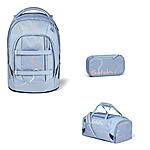 Satch Pack Vivid Blue 3tlg Schulrucksack-Set