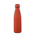 Xanadoo The Bottle Edelstahl-Trinkflasche 500ml Koralle Rubber Haptik