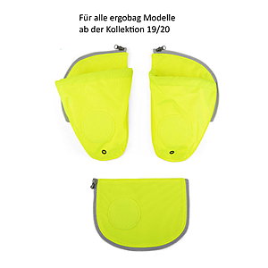 Ergobag Seitentaschen Zip-Set gelb ab 2019/2020