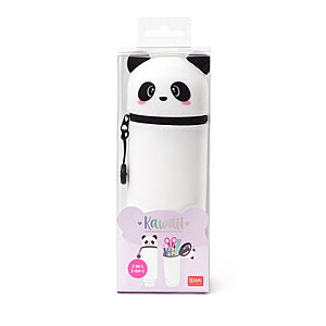 Legami 2in1 Silicone Panda Pencil Case