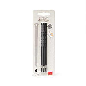 Legami Ersatzmine fr lschbaren Gelstift - Erasable Pen schwarz